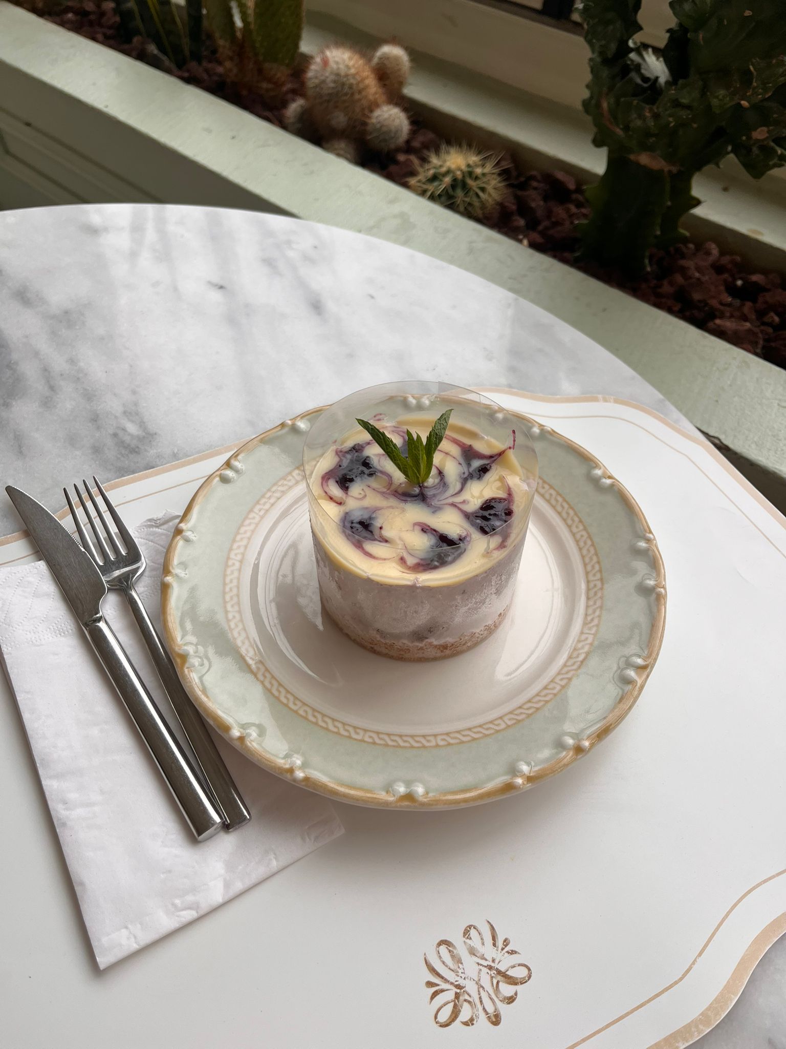 Yaban Mersinli Cheescake